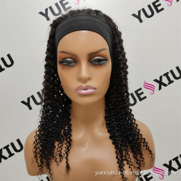 Low MOQ custom logo  wide adjustable straps band for wig grip headband wigs